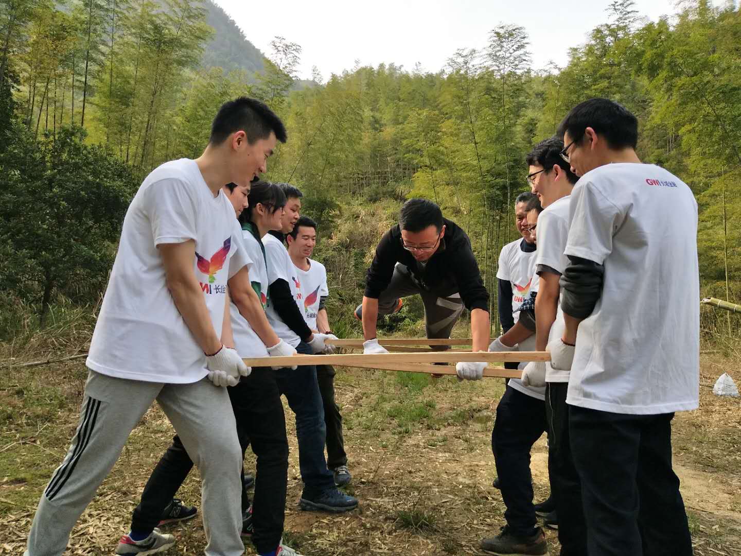 凝聚團隊，放飛自我----長城金融研發(fā)體系開展拓展培訓活動